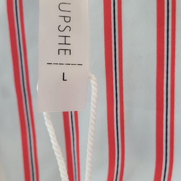 Cupshe Striped Ruffle Bikini Set - Picture 5 of 6